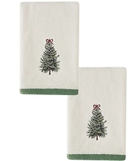 Avanti Linens Snowy Pines Embroidered Bath Towels