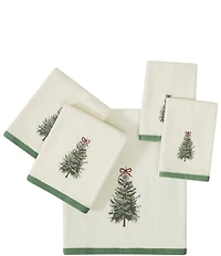 Avanti Linens Snowy Pines Embroidered Bath Towels