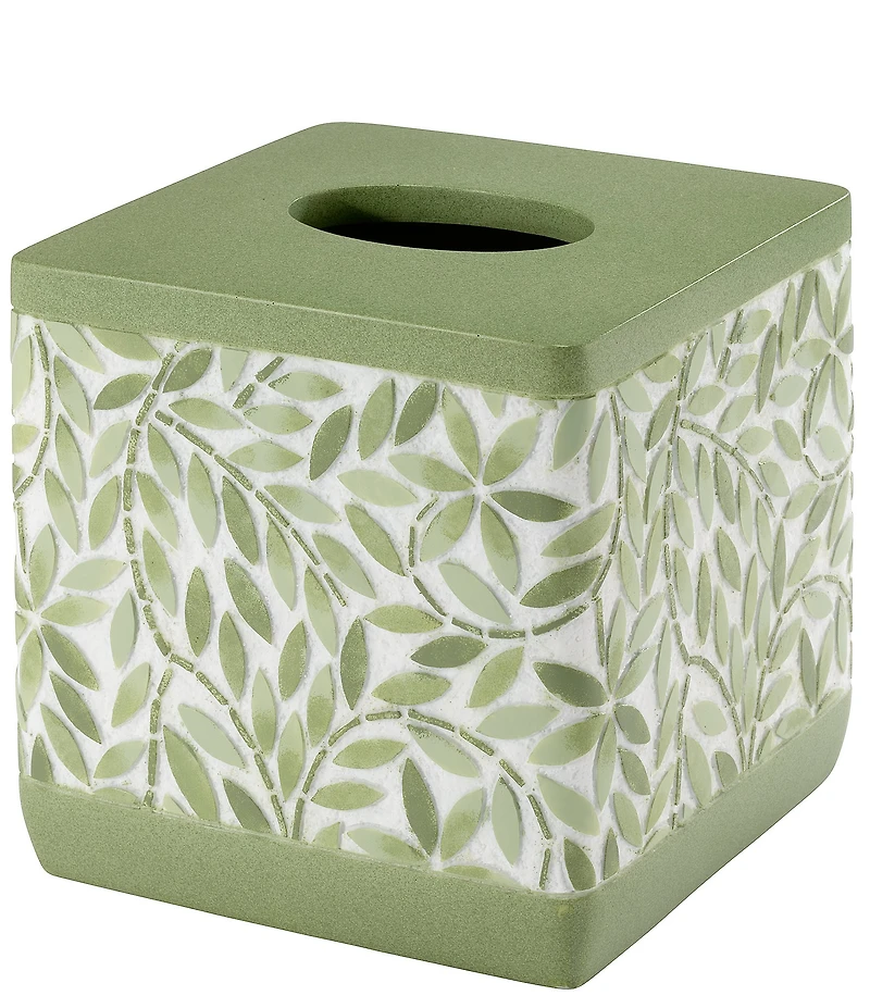 Avanti Linens Stratford Green Tissue Box