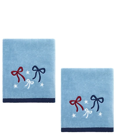 Avanti Linens Sweet America Collection 2-Pack Hand Towel Set