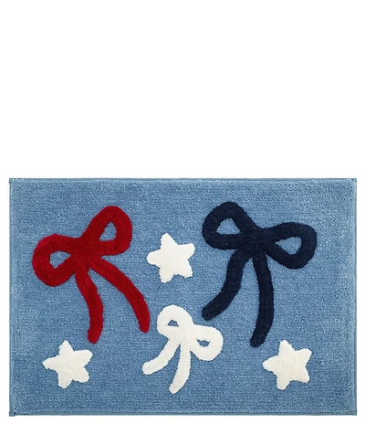 Avanti Linens Sweet America Collection Bows & Stars Bath Rug