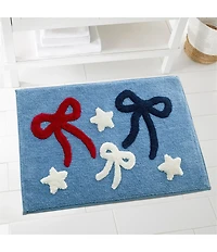 Avanti Linens Sweet America Collection Bows & Stars Bath Rug
