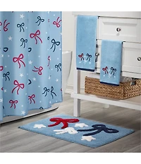 Avanti Linens Sweet America Collection Star & Bow Shower Curtain