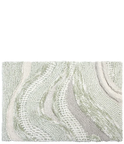 Avanti Linens Wave Patterned Bath Rug