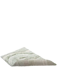 Avanti Linens Wave Patterned Bath Rug