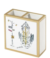 Avanti Linens x Nicole Miller City Girl 4-Piece Bath Accessory Set