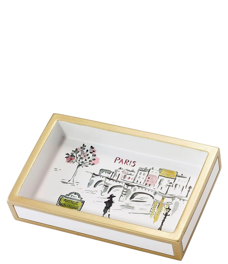 Avanti Linens x Nicole Miller City Girl 4-Piece Bath Accessory Set