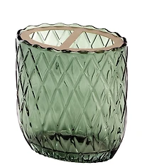 Avanti Linens x Nicole Miller Bijou Embossed Diamond Trellis 4-Piece Bath Accessory Set