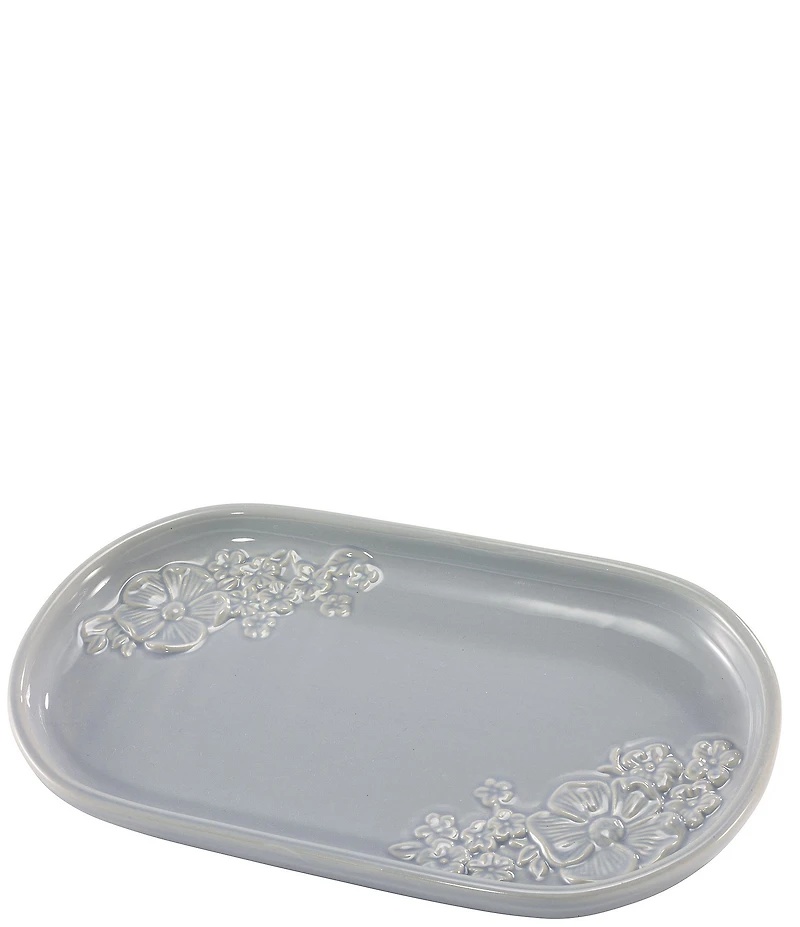 Avanti Linens x Nicole Miller Camille Floral Design 3-Piece Vanity Set