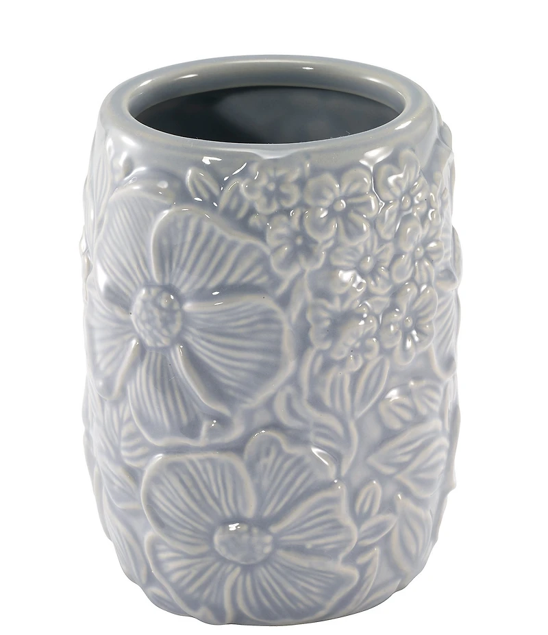 Avanti Linens x Nicole Miller Camille Floral Design 4-Piece Bath Accessory Set