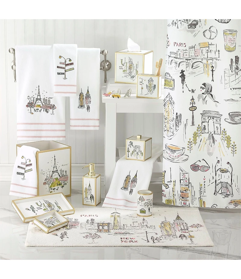 Avanti Linens x Nicole Miller City Girl 3-Piece Vanity Set