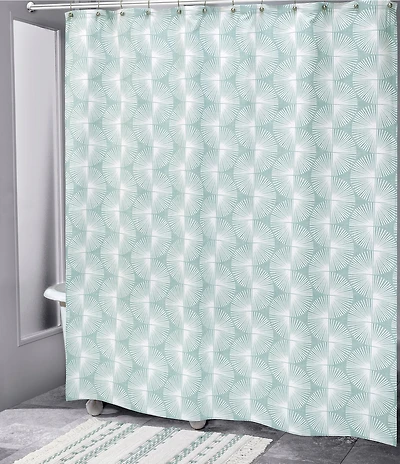 Avanti Linens x Nicole Miller Kendall Shower Curtain & Hooks Set