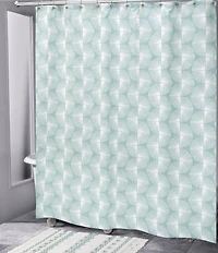 Avanti Linens x Nicole Miller Kendall Shower Curtain & Hooks Set