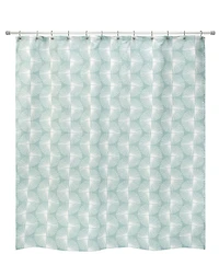 Avanti Linens x Nicole Miller Kendall Shower Curtain & Hooks Set