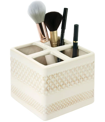 Avanti Linens x Nicole Miller Lyra Square Ceramic Organizer