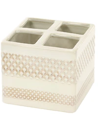Avanti Linens x Nicole Miller Lyra Square Ceramic Organizer