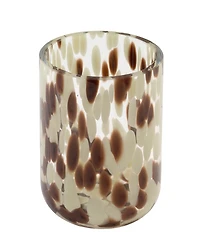 Avanti Linens x Nicole Miller Safari Print Glass 4-Piece Bath Accessory Set