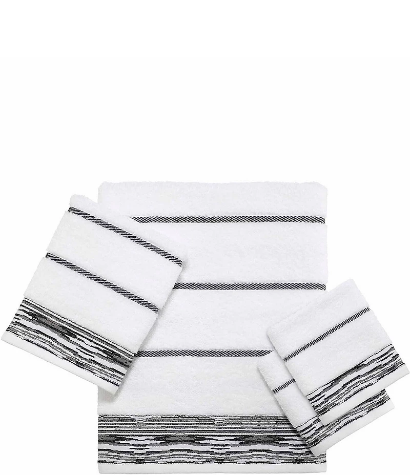 Avanti Linens x Nicole Miller Sydney Collection 4-Piece Bath Towel Set