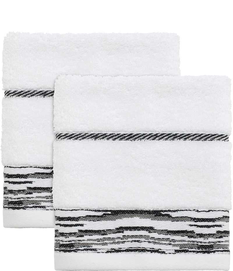 Avanti Linens x Nicole Miller Sydney Collection 4-Piece Bath Towel Set