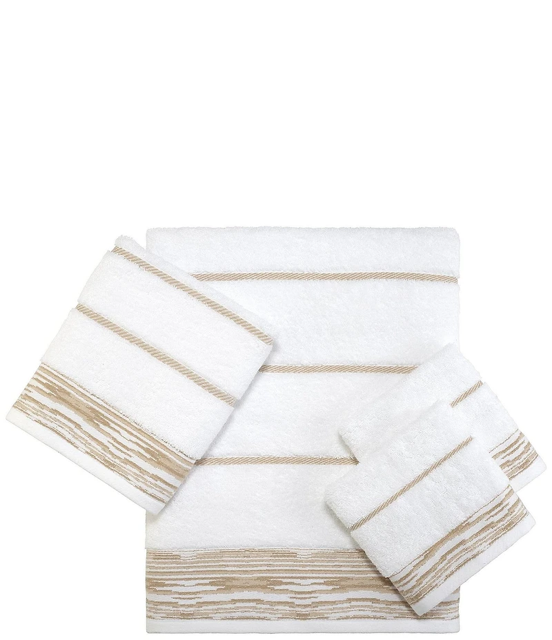 Avanti Linens x Nicole Miller Sydney Collection 4-Piece Bath Towel Set