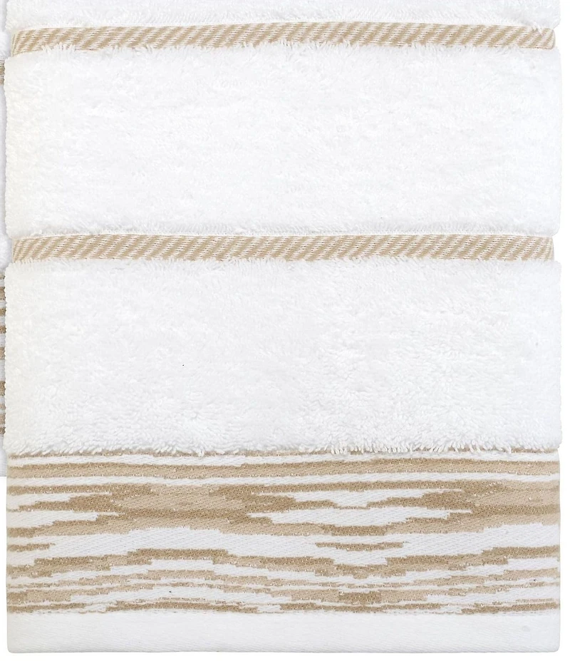 Avanti Linens x Nicole Miller Sydney Collection 4-Piece Bath Towel Set