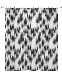 Avanti Linens x Nicole Miller Sydney Shower Curtain & Hooks Set