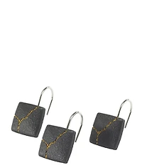 Avanti Linens x Nicole Miller Sydney Shower Curtain & Hooks Set