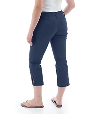 Aventura Arden Capri Side Slit Twill Pants
