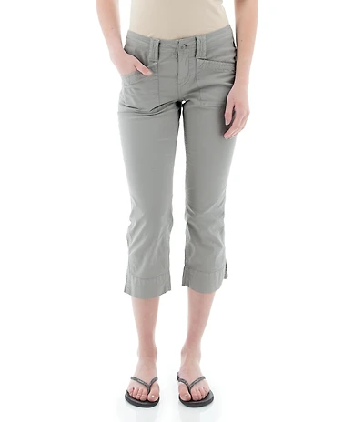 Aventura Arden Capri Side Slit Twill Pants