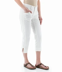 Aventura Arden Capri Side Slit Twill Pants