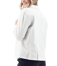 Aventura Arden V2 Point Collar Button Front Woven Twill Jacket