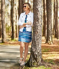 Aventura Arden V2 Point Collar Button Front Woven Twill Jacket