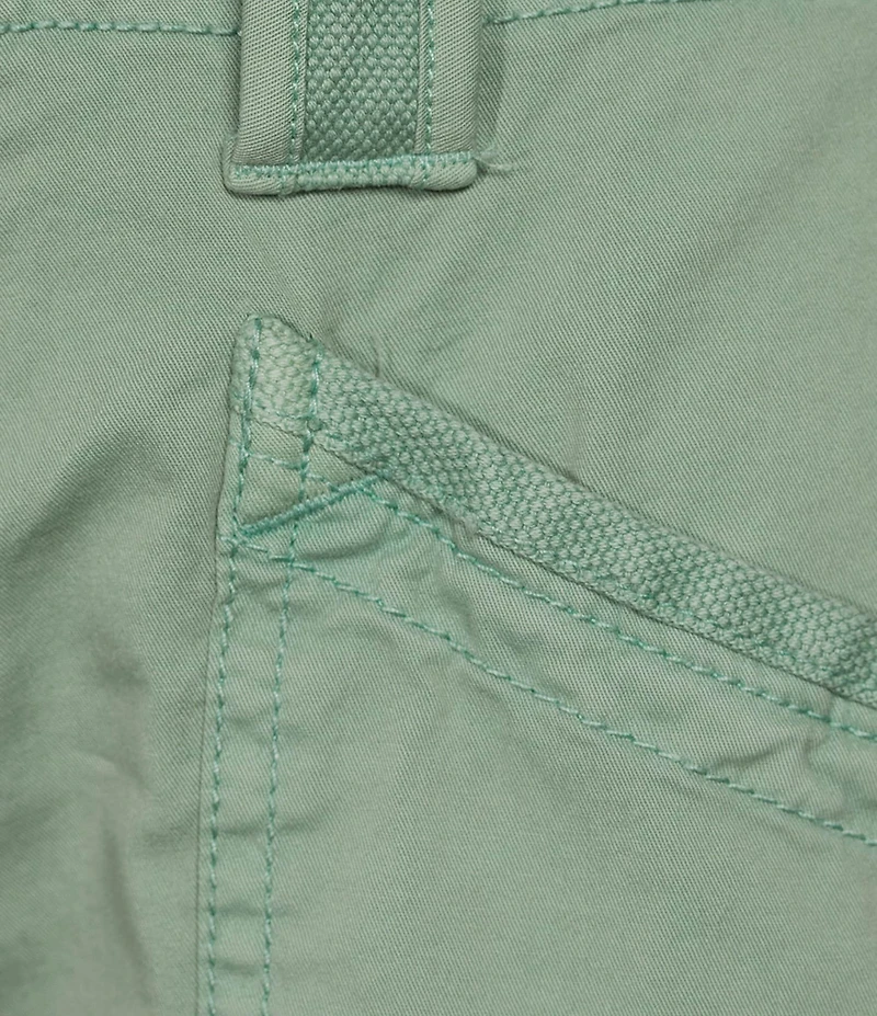 Aventura Arden V2 Organic Cotton Blend Twill Solid Bermuda Shorts