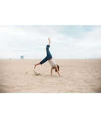 Aventura Arden Wide Leg Woven Twill Utility Pants