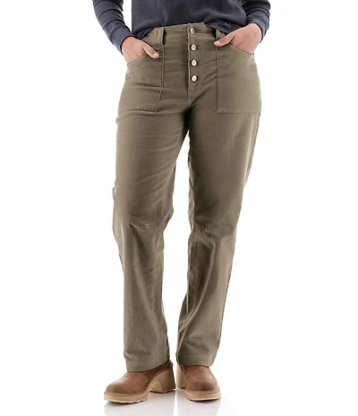 Aventura Aurora Corduroy Patch Pocket Button Fly Pants