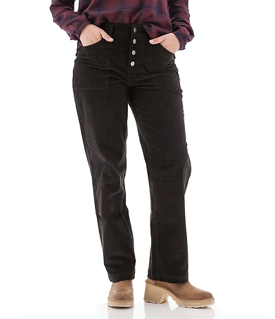 Aventura Aurora Corduroy Patch Pocket Button Fly Pants