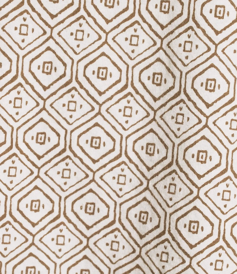 Aventura Bali Printed Organic Cotton Crew Neck Sleeveless Tank Top