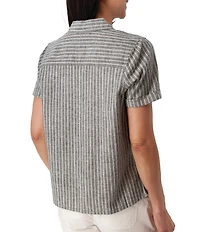 Aventura Breezy Johnny Collar Popover Camp Shirt