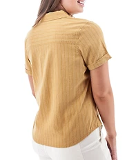 Aventura Breezy Johnny Collar Popover Camp Shirt