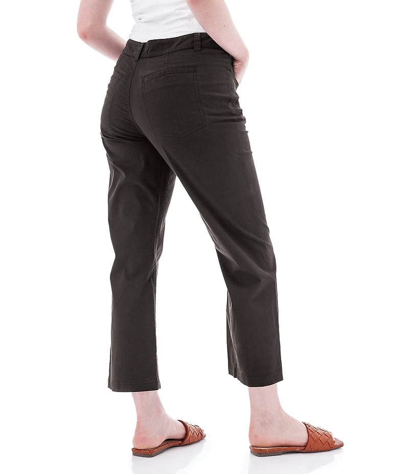 Aventura Halifax Woven Twill Straight Leg Crop Pants