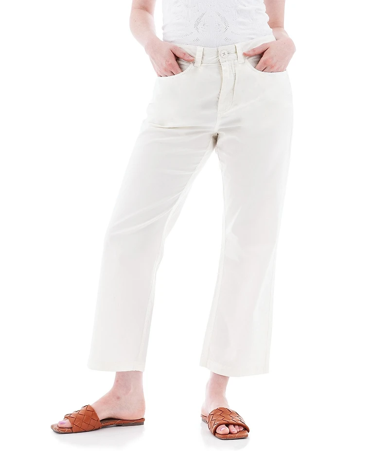 Aventura Halifax Woven Twill Straight Leg Crop Pants