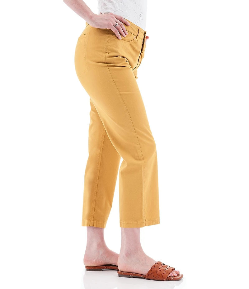 Aventura Halifax Woven Twill Straight Leg Crop Pants