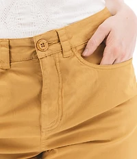 Aventura Halifax Woven Twill Straight Leg Crop Pants