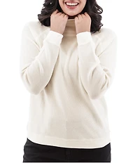 Aventura Tiffi Thermal Knit Cowl Neck Pullover