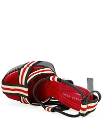 Azalea Wang Abilene Sport Stripe Ankle Tie Platform Sandals