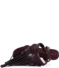 Azalea Wang Antique Fringed Dress Sandals