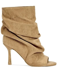 Azalea Wang Apex Slouch Shaft Peep Toe Booties
