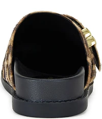 Azalea Wang Archibald Leopard Haircalf Clogs