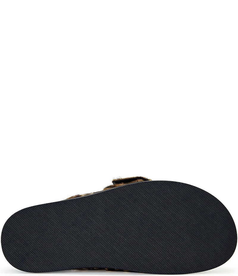 Azalea Wang Archibald Leopard Haircalf Clogs