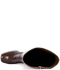 Azalea Wang Augustine Block Heel Platform Tall Boots